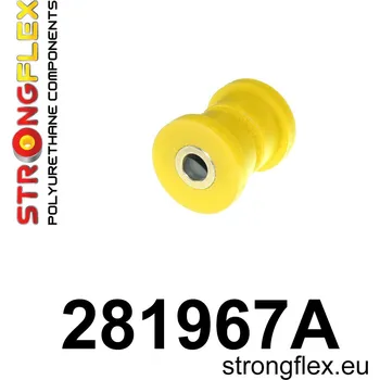 Silentblok nápravy 281967A: Rear lower link inner bush SPORT Yellow