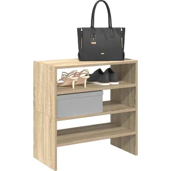 Botník zahrada-XL Stohovatelné botníky 2 ks dub sonoma 60x30x30,5 cm 858862