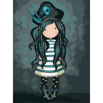 Set školních potřeb Malowanie po numerach - Black Pearl Kids 30x40cm