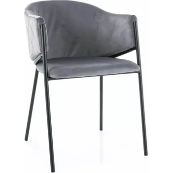 Jídelní židle Elegantní jídelní židle TERESIE - šedá / černá