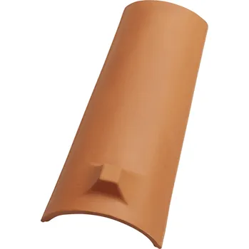Střecha TONDACH Hřebenáč EU Hřebenáč nosový č. 1 (š. 13 cm) Cihlově červená režná