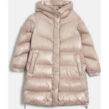 BUNDA WOOLRICH ALIQUIPPA LONG PUFFER JACKET LIGHT TAUPE