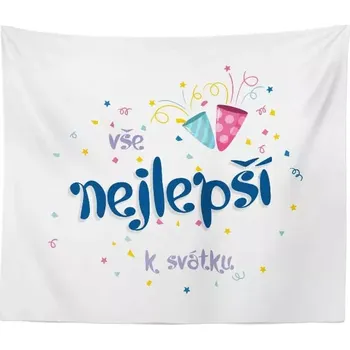 deka Sablio Deka Vše nejlepší k svátku: 150x120 cm