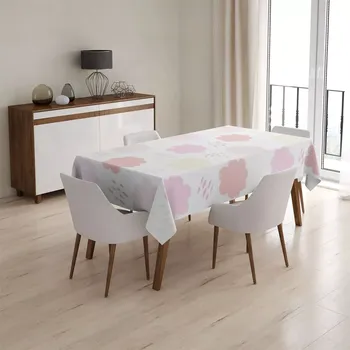 ubrus Sablio Ubrus Barevné obláčky - 90x90 cm