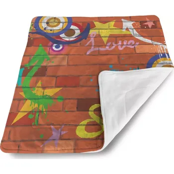 deka Sablio Deka pro miminko Zeď - 80x100 cm