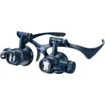 Zvětšovací lupy s obroučkami s osvětlením Levenhuk Discovery Crafts DGL 60 - 2,5x; 4x; 6x; 8x; 10x; 15x; 20x; 25x (21mm)