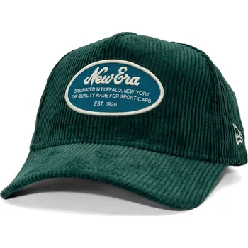 Kšiltovka Kšiltovka New Era - Oval Patch Cord 9FORTY A-Frame - Green velikost One Size (56-59 cm)