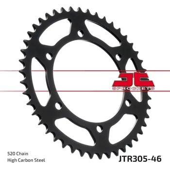 Řetězová sada pro motocykl Řetězová rozeta JT JTR 305-46 46 zubů, 520