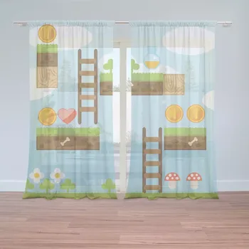 Záclona Sablio Záclony Videohra 2: 2ks 150x250cm