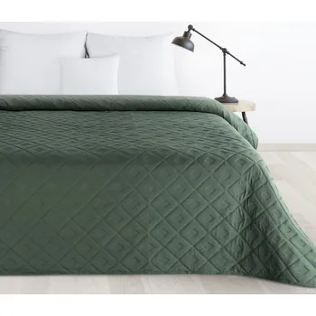 Přehoz na lůžko PŘEHOZ NA POSTEL ALARA6 200X220 CM ZELENÁ