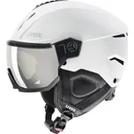 Přilba UVEX Instinct Visor White-black mat – 59-61cm