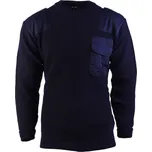 MIL-TEC® Svetr BW vlněný s kapsou MODRÝ Velikost: 60