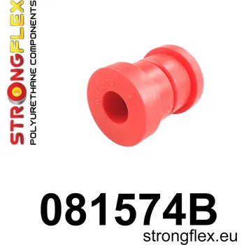 Silentblok nápravy 081574B: Strongflex Přední silentblok zadního ramene Red