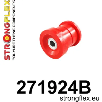 Silentblok nápravy 271924B: Strongflex Silentblok zadního nosníku - zadní Red