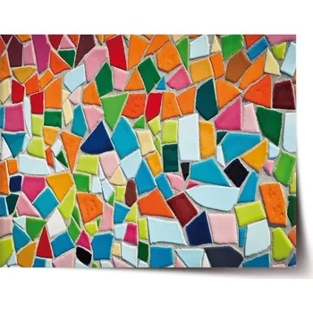 Plakát Sablio Plakát Barevná mozaika - 60x40 cm