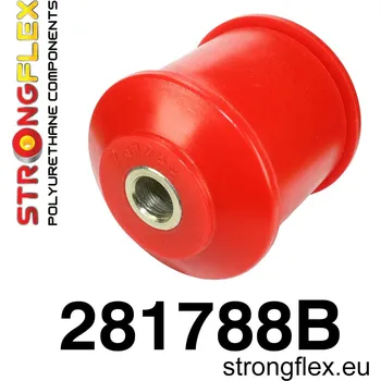 Silentblok nápravy 281788B: Strongflex Silentblok předního spodního ramene k karoserii GT-R Red