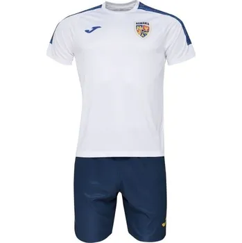 Fotbal Dětský tréninkový set na fotbal Joma FED. FUTBOL RUMANÍA TRAINING JUNIOR SET 4XS Bílá, Tmavě modrá, Mix