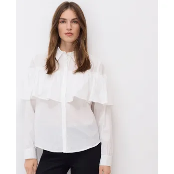 Reserved - Košile s volánkem - bílá - 282GC-00X - 282GC-00X-XS