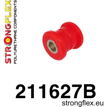 Silentblok nápravy 211627B: Rear trailing arm front bush 34mm Red