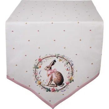 ubrus Clayre & Eef - Běhoun na stůl EASTER WHISPERS COLLECTION EWC65