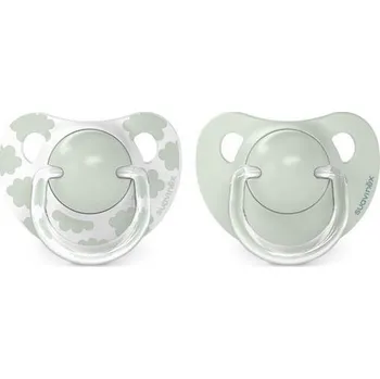 dudlíky Suavinex Šidítko anatomické silikon 0-6 m 2 ks Dreams Zelený