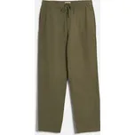 KALHOTY WOOLRICH POPLIN PANT GD GREENSTONE
