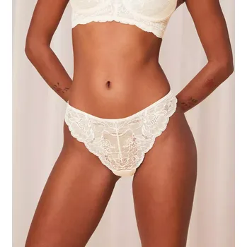 Kalhotky Dámské kalhotky Amourette Charm Highleg Brazilian - YELLOW - ecru 6720 - TRIUMPH YELLOW 44