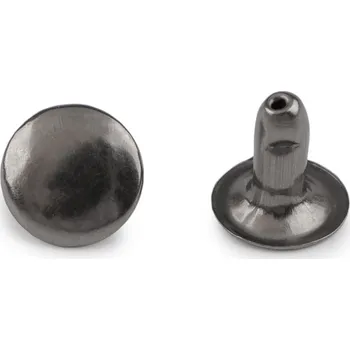 Nýt Duté nýty Ø8 mm, malé, 2 nikl černý