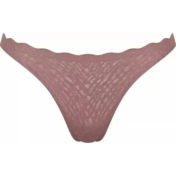 Kalhotky Dámská tanga ZERO Feel Bliss String - BROWN - sv. hnědé 1141 - SLOGGI BROWN XL