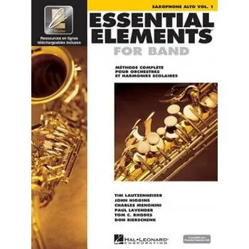 ESSENTIAL ELEMENTS 1 POUR SAXOPHONE ALTO (Hal Leonard Publishing Corporation)(Pevná)