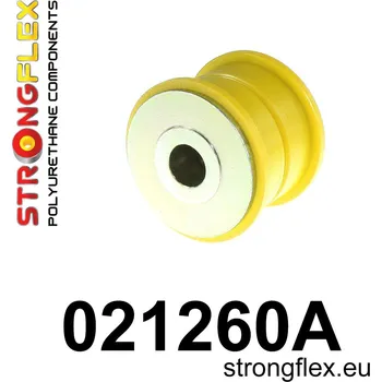 Silentblok nápravy 021260A: Strongflex Silentblok předního spodního ramene - vnější 37mm varianta SPORT Yellow