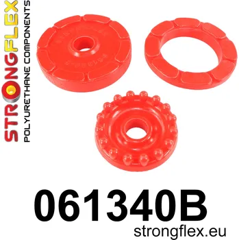Silentblok nápravy 061340B: Engine mountinserts Red