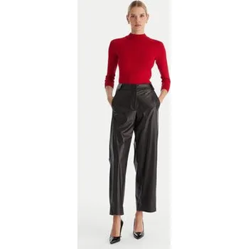Dámský svetr ACCESS FASHION Rolák 54-8072 Červená Slim Fit XL