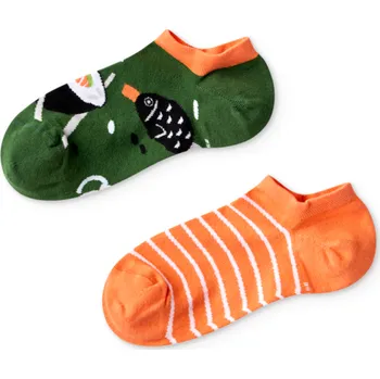 Dámské ponožky Veselé ponožky do tenisek Čas na sushi