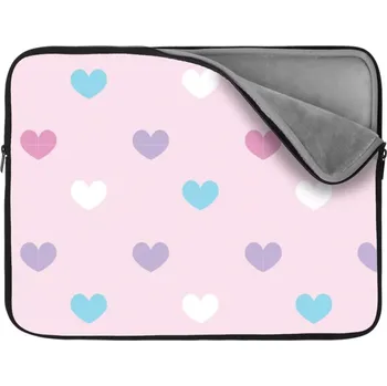 pouzdro na notebook Sablio Obal na notebook Srdce vedle srdce - 13"