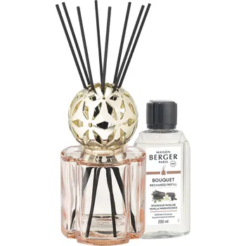 Aroma lampa Maison Berger Paris Aroma difuzér Pomelis, béžový + Velkolepá vanilka, 200 ml 7854