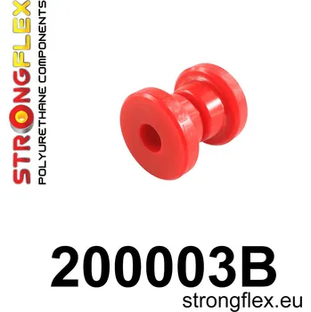 Silentblok nápravy 200003B: Front wishbone bush – outside Red