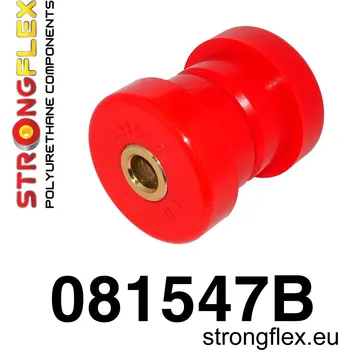Silentblok nápravy 081547B: Rear lower front arm bush Red