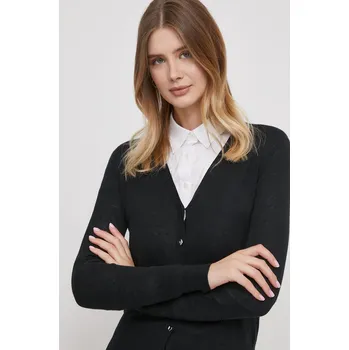 Dámský svetr Kardigan Lauren Ralph Lauren dámský, černá barva, lehký, 200808207 99X, vel. M