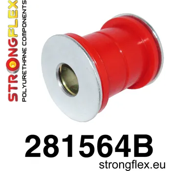 Silentblok nápravy 281564B: Front lower arm front bush Red