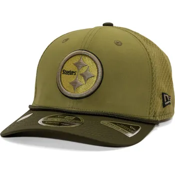 Kšiltovka Kšiltovka New Era - NFL25 "Salute to Service" - 9SEVENTY Stretch-Snap - Pittsburgh Steelers velikost One Size (56-59 cm)