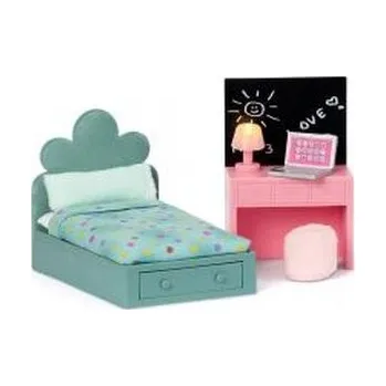 Panenka Meble do pokoju nastolatka do domku dla lalek