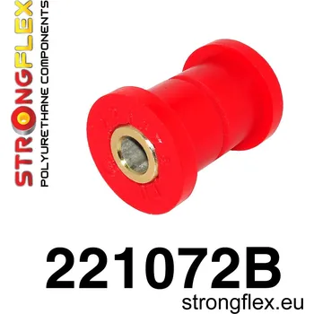 Silentblok nápravy 221072B: Strongflex Přední silentblok předního ramene 30mm Red