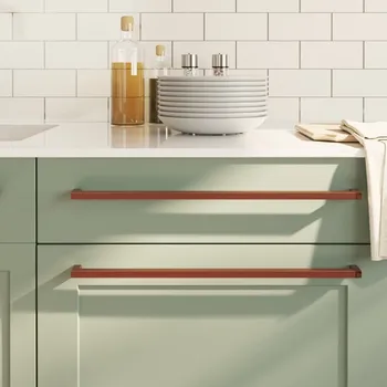 Nábytkové kování Nábytkové úchytky 20 ks bronzové 480 mm nerezová ocel IM_3203666