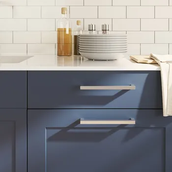 Nábytkové kování Nábytkové úchytky 20 ks stříbrné 192 mm nerezová ocel IM_3203639