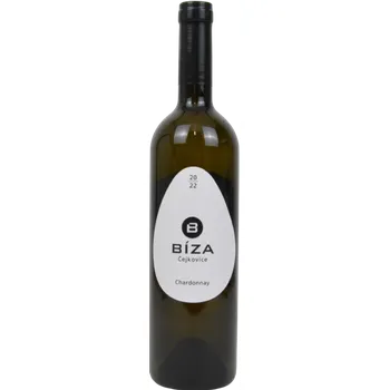 Víno Bíza Chardonnay - zrálo v betonovém vejci 2022