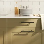 Nábytkové úchytky 20 ks černé 128 mm nerezová ocel IM_3203605