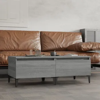 Toaletní stolek Nábytek XL Odkládací stolky 2 ks šedé sonoma 50x46x35 cm kompozitní dřevo 819529