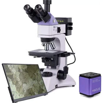 Mikroskop Mikroskop MAGUS Metal D600 LCD (50-600x) s kamerou