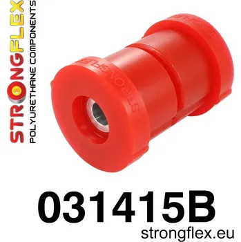 Silentblok nápravy 031415B: Strongflex Silentblok zadního nosníku Red
